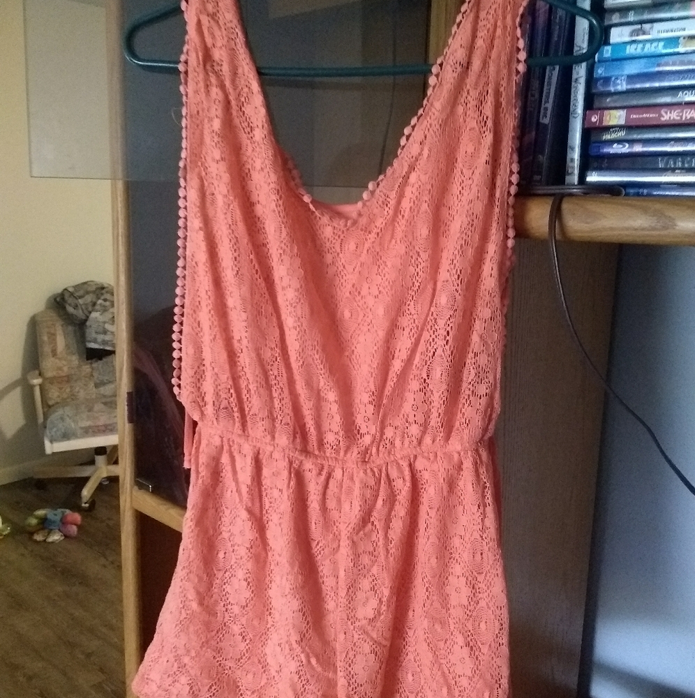 Orange romper